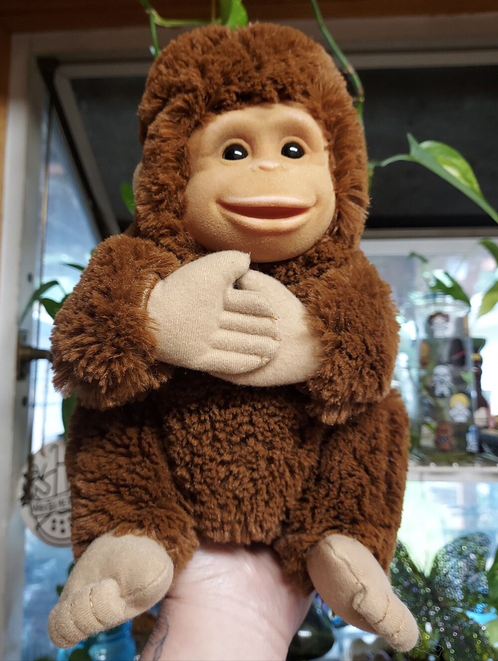 🐒 Vintage Rainforest Cafe Monkey Puppet Good/Great condition